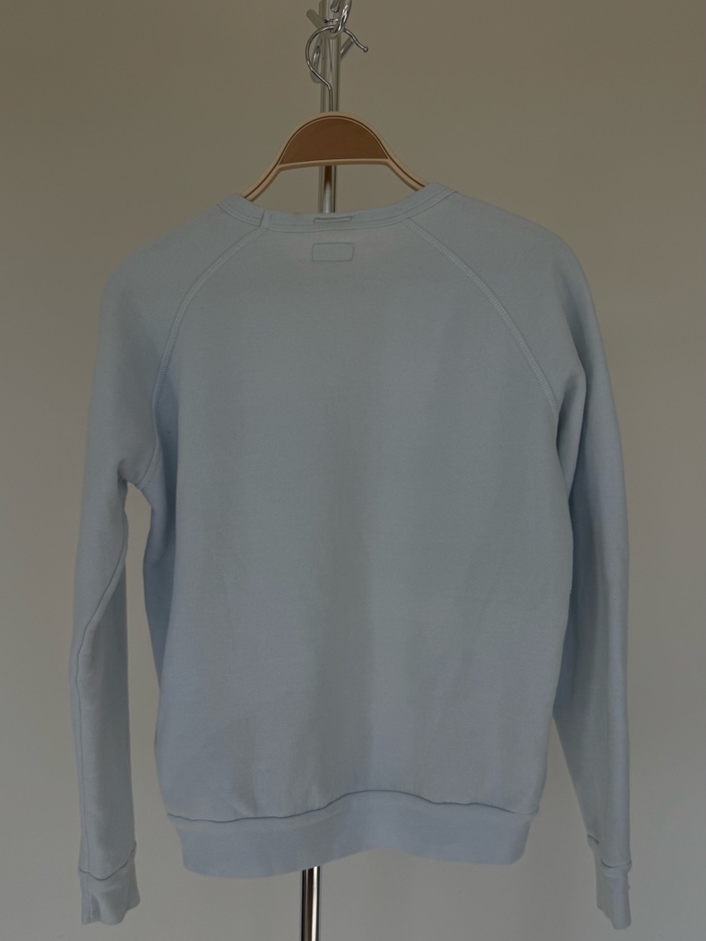 MOTHER Light Blue 'Busy Doin' Nothing' Crewneck Sweatshirt - Picture 3 of 5